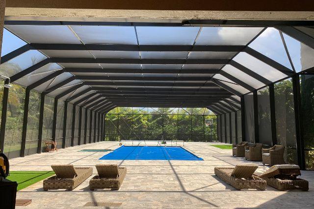 South Florida Best Screen Enclosure Installation by Blue Coast Aluminum